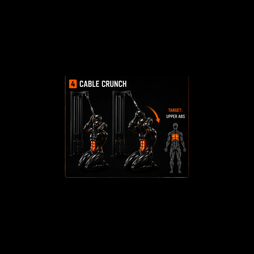 Cable Crunch exercise preview